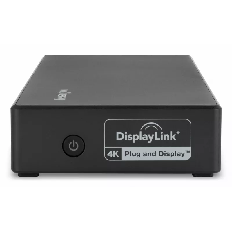 Kensington SD4781P EQ USB-C & USB-A Dual 4K Docking Station, Kabelgebunden, USB 3.2 Gen 2 (3.1 Gen 2) Type-C, 100 W, 3,5 mm, 10,100,1000 Mbit/s, Schwarz