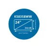 Kensington MagPro Magnetischer Blickschutzfilter für Monitore 24 inch (16:10)