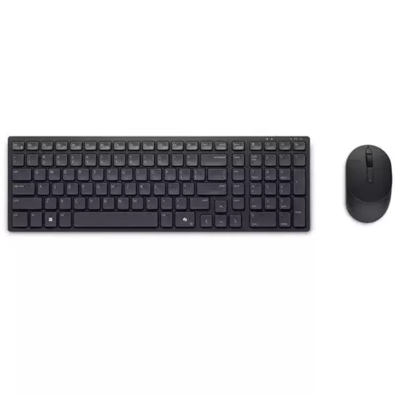 Tastatur-Maus-Set DELL KM555 Universal RF Wireless + Bluetooth QWERTZ Deutsch Schwarz