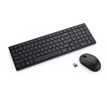 Tastatur-Maus-Set DELL KM555 Universal RF Wireless + Bluetooth QWERTZ Deutsch Schwarz