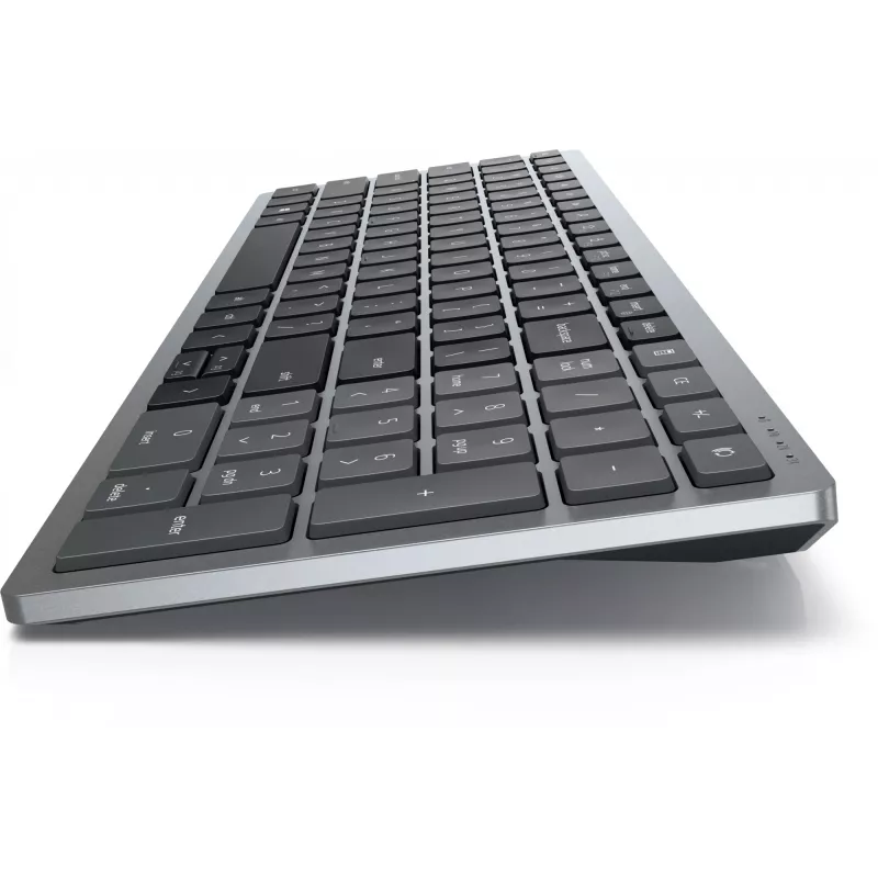 DELL KB740 Tastatur Büro RF Wireless Bluetooth QWERTZ Deutsch Grau Schwarz