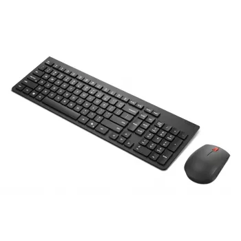 Lenovo 4X31R64467 Tastatur Maus inklusive Universal RF Wireless Deutsch Schwarz