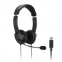 Kensington Classic USB-A Headset mit Mikrofon und Lautstärkeregelung