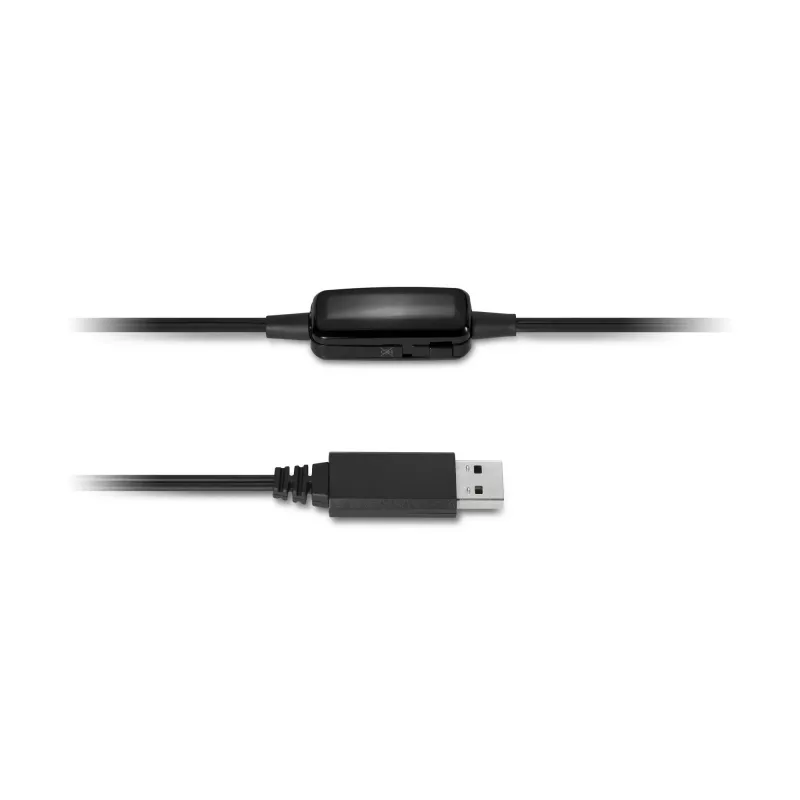 Kensington Classic USB-A Headset mit Mikrofon und Lautstärkeregelung