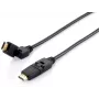 Equip Swivel HDMI 2.0 Kabel, 2 m, Schwenkstecker