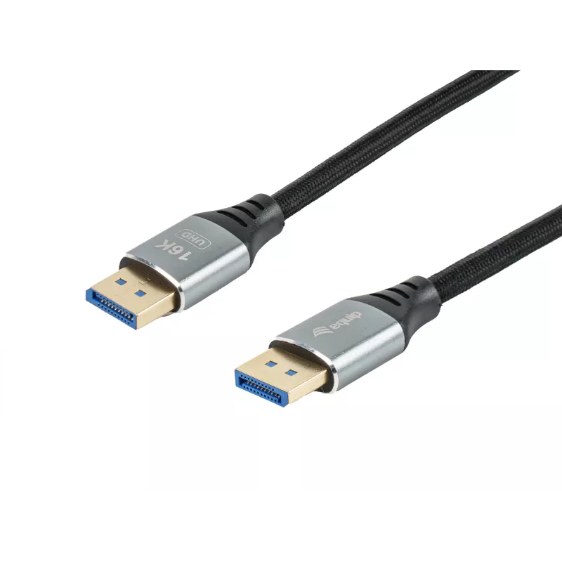 Equip DisplayPort 2.1 Premium-Kabel, 1,0 m, 16K/60Hz, 54 Gbit/s