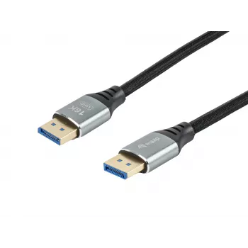 Equip DisplayPort 2.1 Premium-Kabel, 2,0 m, 16K/60 Hz, 54 Gbit/s