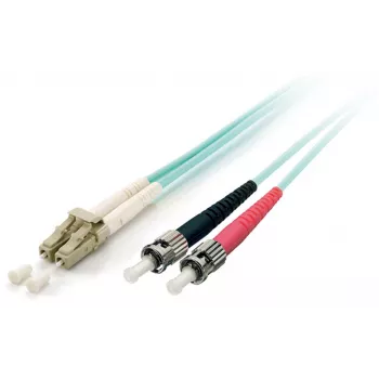 Equip LC/ST LWL-Patchkabel, OM3, 3m, 3 m, OM3, LC, ST
