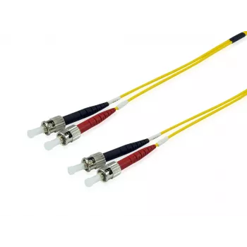 Equip ST/ST LWL-Patchkabel, OS2, 5m, 5 m, OS2, ST, ST