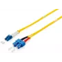 Equip LC / SC Glasfaser-Patchkabel, OS2, 10m