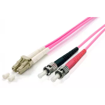 Equip LC/ST LWL-Patchkabel, OM4, 0.5m, 0.5 m, OM4, LC, ST