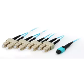 Equip MTP/SC Trunk Glasfaser-Patchkabel, OM4, 7 m