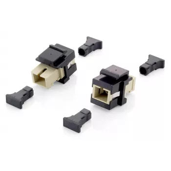 Equip Glasfaser-Keystone-Adapter, SC Simplex