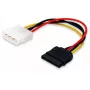 Equip SATA Internes Stromkabel, Molex (4-polig), SATA 15-polig, 0,15 m, Stecker, Gerade, Gerade