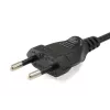 Equip 112161 Schwarz 3 m Power plug type C C7 coupler