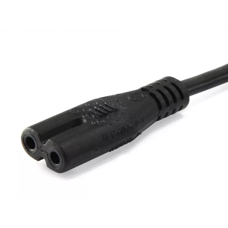 Equip 112161 Schwarz 3 m Power plug type C C7 coupler