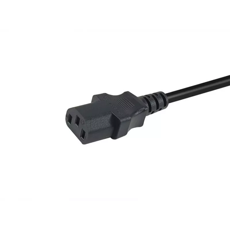 Equip 112110 Netzkabel Schwarz 1,8 m CEE7/7 IEC C13