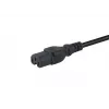 Equip 112171 Netzkabel Schwarz 3 m C14-Kupplung C15-Kupplung