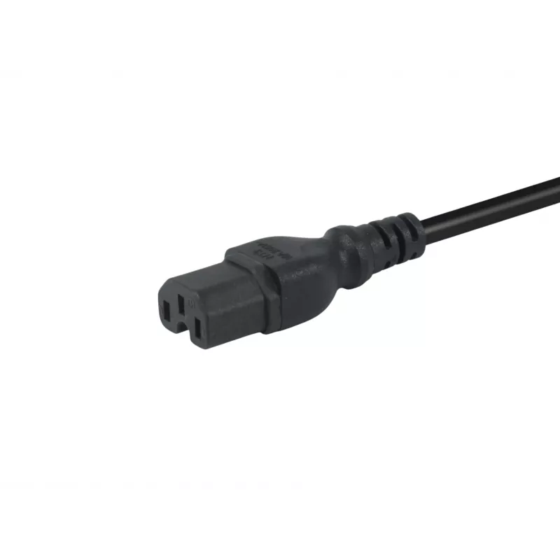 Equip 112171 Netzkabel Schwarz 3 m C14-Kupplung C15-Kupplung