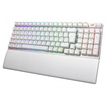 ASUS ROG Strix Scope II 96 Wireless Tastatur Gaming USB + RF Wireless + Bluetooth QWERTZ Deutsch Weiß