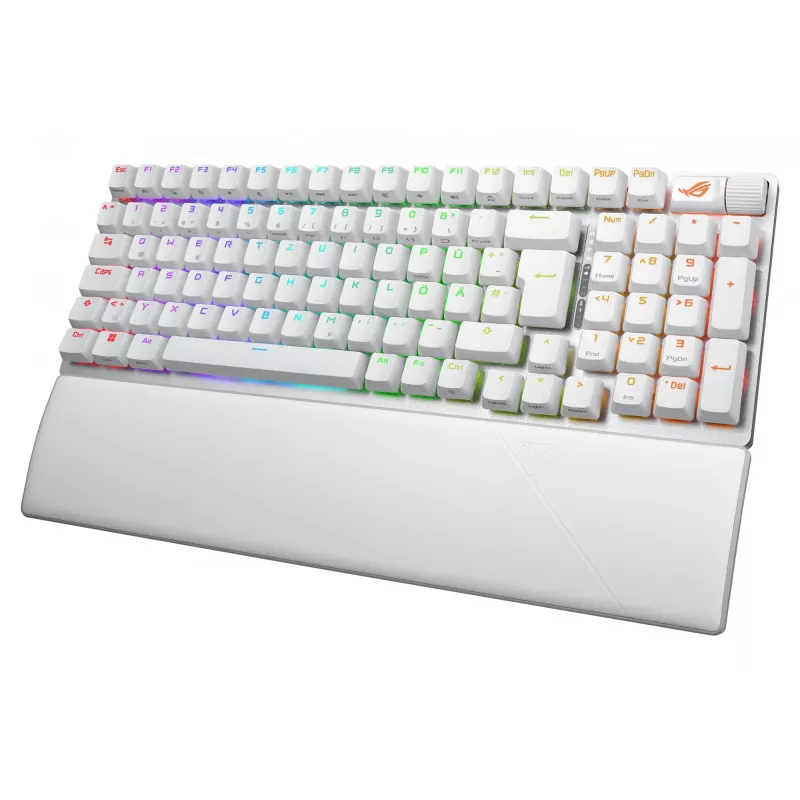 ASUS ROG Strix Scope II 96 Wireless Tastatur Gaming USB + RF Wireless + Bluetooth QWERTZ Deutsch Weiß