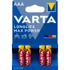 VARTA Batterie Longlife Max Power Micro AAA LR03 1x4