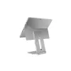 Kensington Erhöhter Standfuß für Surface, Platin, Aluminium, Gummi, Thermoplastisches Polyurethan (TPU), Zink, 126,4 mm, 139,3 mm, 193 mm, 612 g