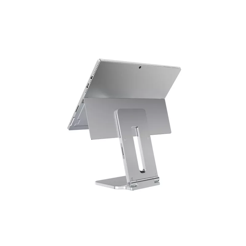 Kensington Erhöhter Standfuß für Surface, Platin, Aluminium, Gummi, Thermoplastisches Polyurethan (TPU), Zink, 126,4 mm, 139,3 mm, 193 mm, 612 g