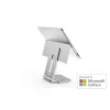 Kensington Erhöhter Standfuß für Surface, Platin, Aluminium, Gummi, Thermoplastisches Polyurethan (TPU), Zink, 126,4 mm, 139,3 mm, 193 mm, 612 g