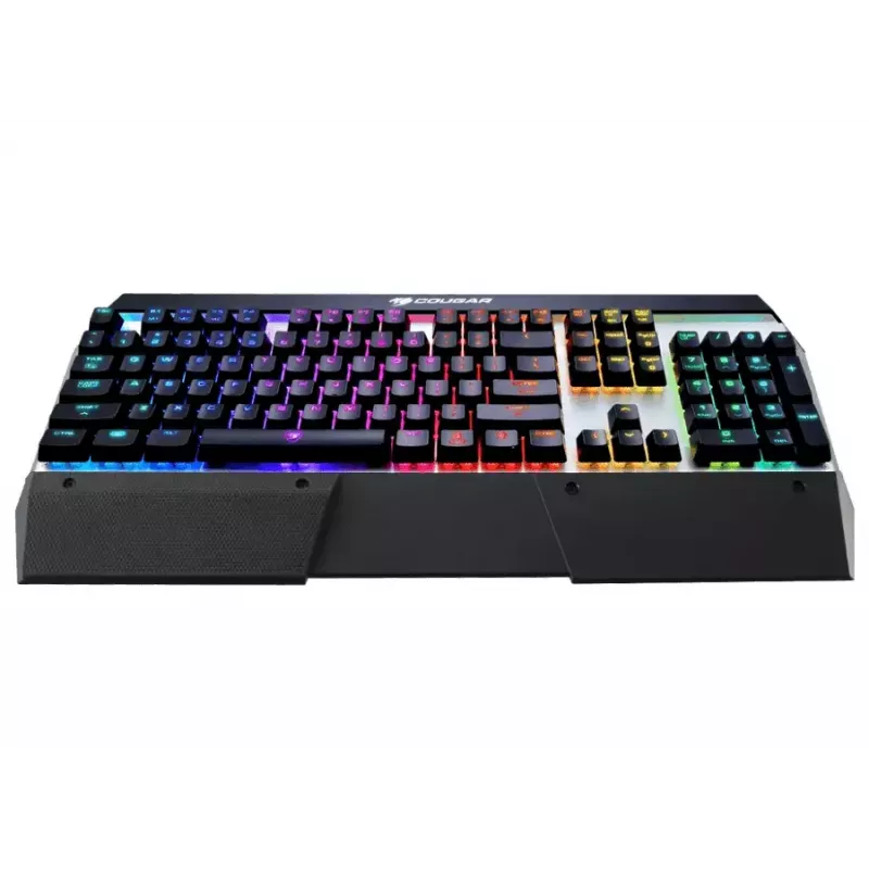 COUGAR CGR-WM1MB-ATR Tastatur Gaming USB QWERTY Englisch Aluminium, Schwarz