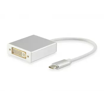 USB Typ C auf DVI-I Dual Link Adapter Equip 133453