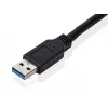 Equip USB 3.0 auf SATA Adapter, Schwarz, 5 Gbit/s, CE, 50 mm, 9,5 mm, 550 mm