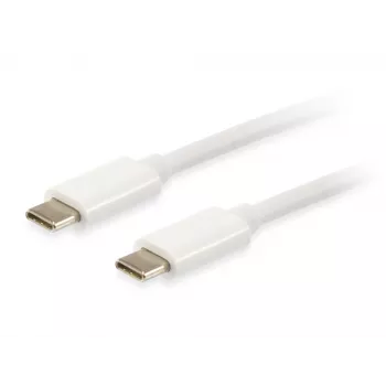 Equip Platinum USB-Typ-C-Kabel, 2 m, USB C, USB C, USB 3.2 Gen 2 (3.1 Gen 2), 10 Gbit/s, Weiß