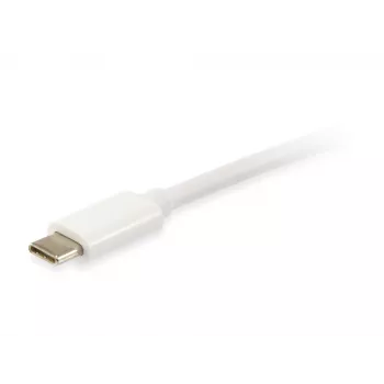 Equip Platinum USB-Typ-C-Kabel, 2 m, USB C, USB C, USB 3.2 Gen 2 (3.1 Gen 2), 10 Gbit/s, Weiß