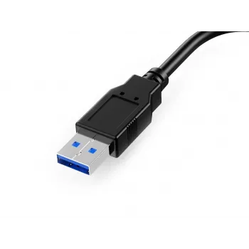 Equip USB 3.0 auf VGA Adapter, 3.2 Gen 1 (3.1 Gen 1), USB Typ-A, VGA (D-Sub) Ausgang, 1920 x 1080 Pixel