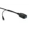 Equip 133348 USB-Kabel USB 3.2 Gen 1 (3.1 Gen 1) 15 m USB A Schwarz