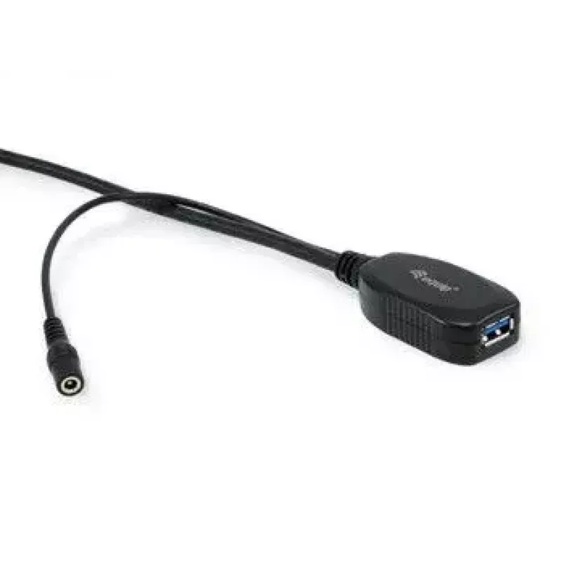 Equip 133348 USB-Kabel USB 3.2 Gen 1 (3.1 Gen 1) 15 m USB A Schwarz