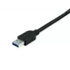 Equip 133348 USB-Kabel USB 3.2 Gen 1 (3.1 Gen 1) 15 m USB A Schwarz