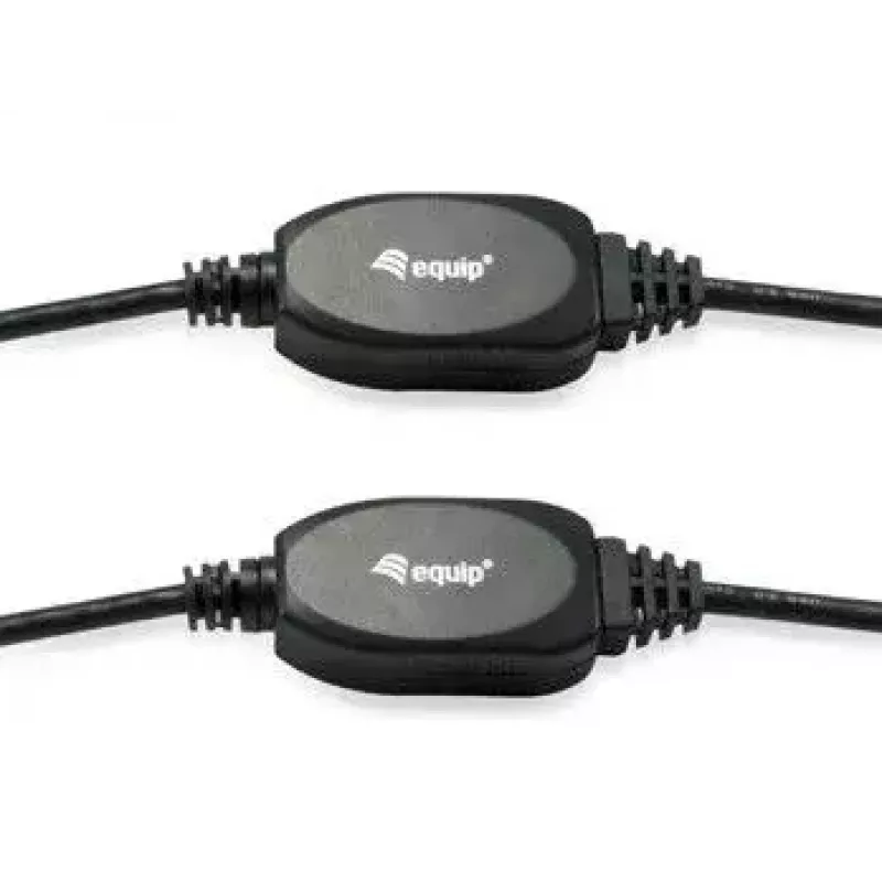 Equip 133348 USB-Kabel USB 3.2 Gen 1 (3.1 Gen 1) 15 m USB A Schwarz