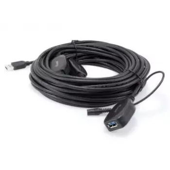 Equip 133348 USB-Kabel USB 3.2 Gen 1 (3.1 Gen 1) 15 m USB A Schwarz