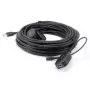 Equip 133348 USB-Kabel USB 3.2 Gen 1 (3.1 Gen 1) 15 m USB A Schwarz