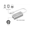 Equip USB Type C auf RJ45 Gigabit Netzwerkadapter, Kabelgebunden, USB Typ-C, Ethernet, 1000 Mbit/s, Silber