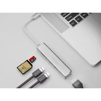 Equip USB-C 5-in-1 Multifunktionsadapter