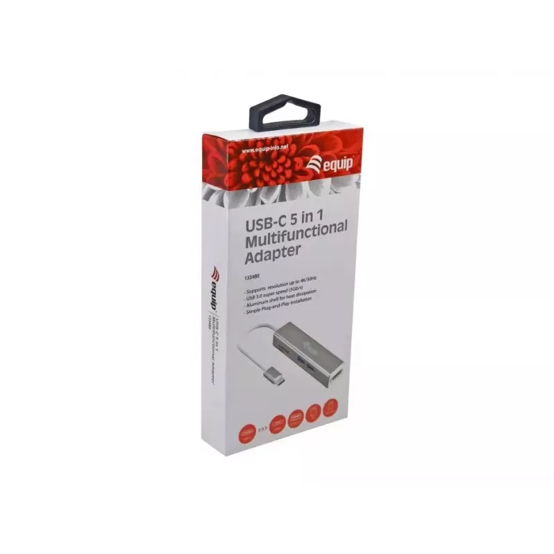 Equip USB-C 5-in-1 Multifunktionsadapter