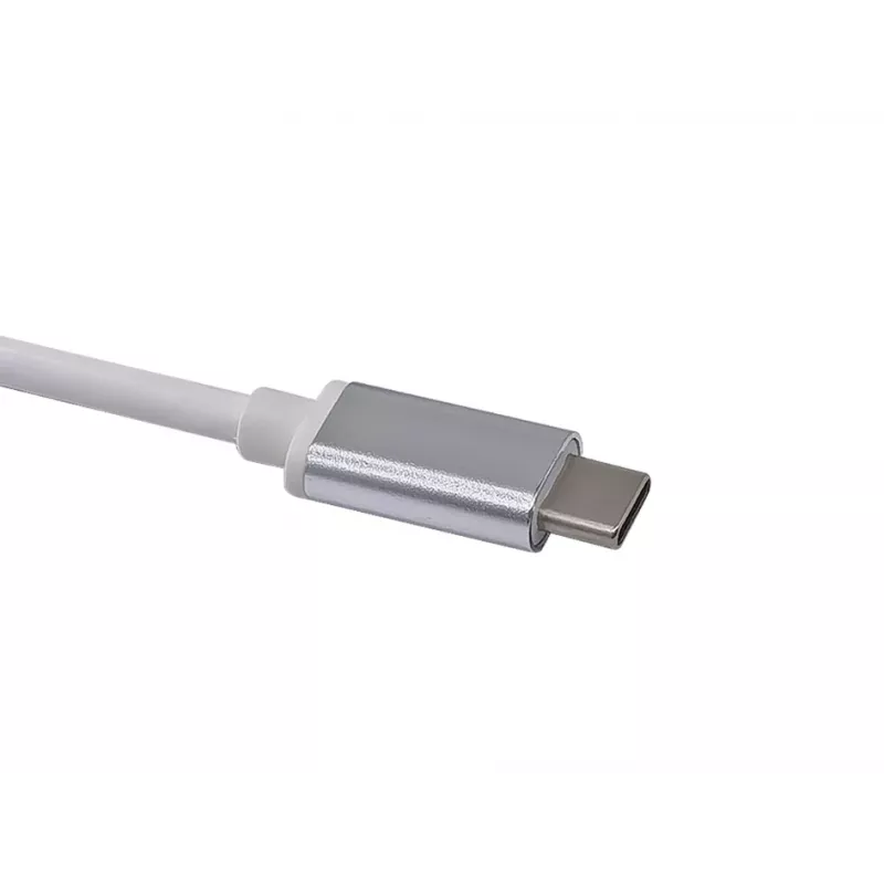 Equip USB-C auf 3-Port USB 3.0 Hub mit Gigabit-Adapter, USB 3.2 Gen 1 (3.1 Gen 1) Type-C, Silber, USB 3.2 Gen 1 (3.1 Gen 1) Type-A, WLAN, Aluminium, 22 mm, 15 mm