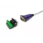 Equip USB-A auf Seriell RS-422/485 DB9 Adapterkabel, Grau, 1,5 m, USB Typ-A, DB-9, Stecker, Stecker