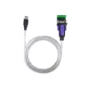 Equip USB-A auf Seriell RS-422/485 DB9 Adapterkabel, Grau, 1,5 m, USB Typ-A, DB-9, Stecker, Stecker