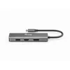 Equip USB-C zu HDMI/DisplayPort/VGA/USB-Adapter, USB Typ-C, HDMI-Ausgang, DisplayPort-Ausgang, VGA (D-Sub)-Ausgang, 3840 x 2160 Pixel