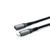 Equip USB 3.2 Gen 2 C-auf-C-Verlängerungskabel, M/W, 0,5 m, 4K/60Hz, 10 Gbit/s