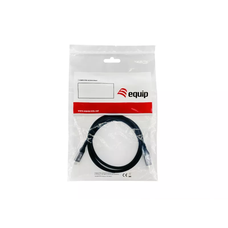 Equip USB 3.2 Gen 2 C-auf-C-Verlängerungskabel, M/W, 0,5 m, 4K/60Hz, 10 Gbit/s